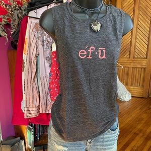 F U Muscel Tees (x2) Size Small